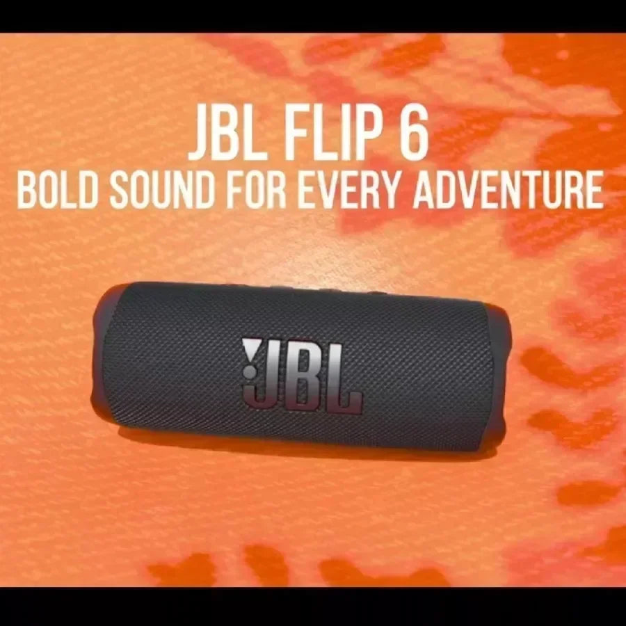 Enceinte Bluetooth JBL Flip 6 Portable Étanche IP67 - 12h Autonomie Son Stéréo