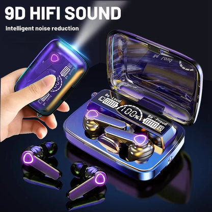 Écouteurs Bluetooth True Wireless ANC - Réduction Bruit Active LED Tactile Sport