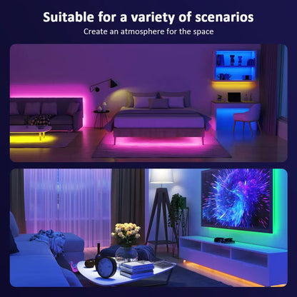 Bande LED RGB AIopp – USB, Multicolore