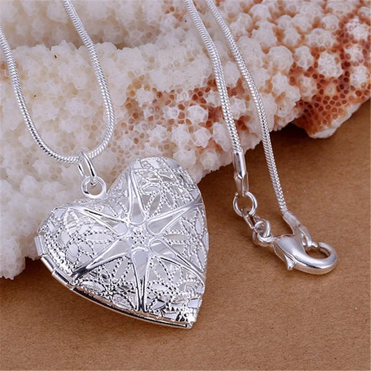 Collier pendentif cœur en argent 925 – Classique et élégant