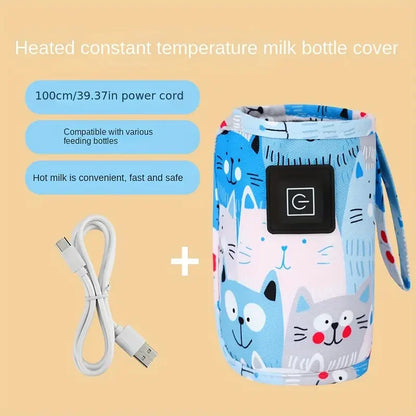 Chauffe-biberon Bébé USB – Rapide, Sécurisé et Portable