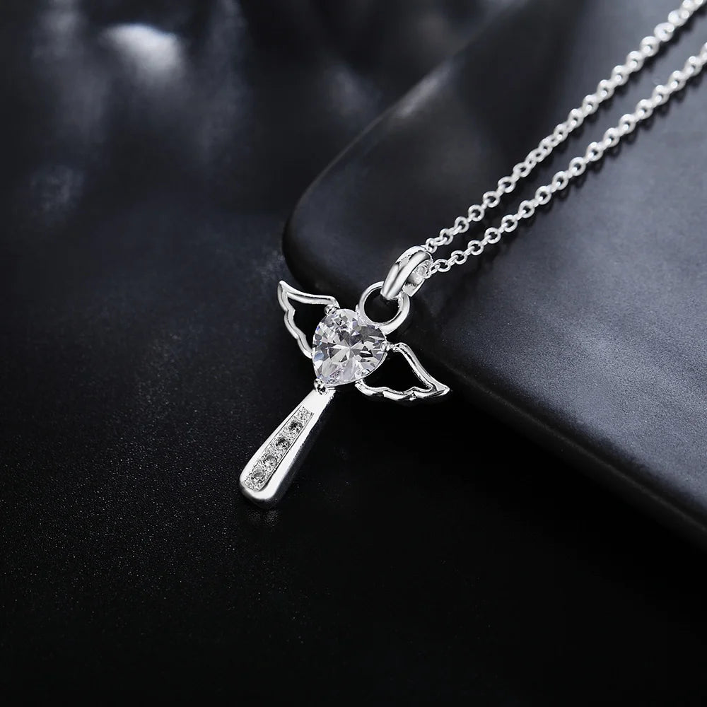 Collier Pendentif Croix Argent 925