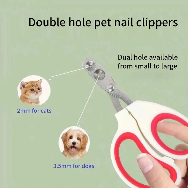 Coupe-ongles pour chats et petits animaux – Sûr, Précis et Ergonomique
