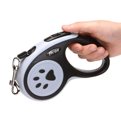 Laisse Rétractable pour Chien et Chat – Nylon Durable 3m/5m pour Promenades