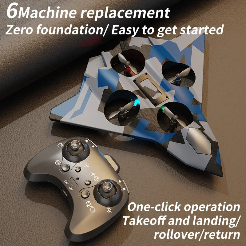 Avion RC Télécommandé Enfant - Planeur Mousse EPP Anti-Choc