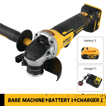 Meuleuse Sans Fil DEWALT Brushless – Batterie Incluse, Outil Professionnel Haute Performance