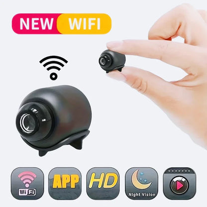 Caméra de Surveillance USB Portable – Wi-Fi et Montage Auto-adhésif