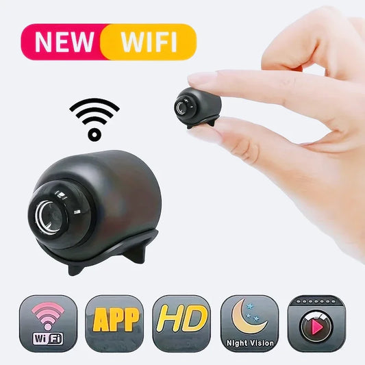 Caméra de Surveillance USB Portable – Wi-Fi et Montage Auto-adhésif