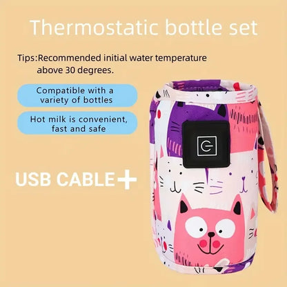 Chauffe-biberon Bébé USB – Rapide, Sécurisé et Portable