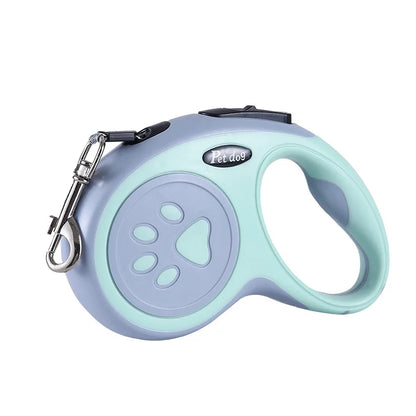 Laisse Rétractable pour Chien et Chat – Nylon Durable 3m/5m pour Promenades
