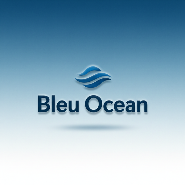Bleu Ocean Logo Premium